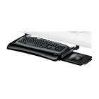 Fellowes Keyboard Drawer - 2.3" Height x 22" Width x 11.6" Depth - Black - Plastic - 1