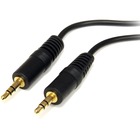 StarTech.com 6 ft 3.5mm Stereo Audio Cable - M/M - Audio cable - mini-phone stereo 3.5 mm (M) - mini-phone stereo 3.5 mm (M) - 1.8 m - Mini-phone Male - Mini-phone Male - 6ft - Black