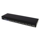 StarTech.com 8-port KVM Module for Rack-mount LCD Consoles with additional PS/2 and VGA Console - 8 x 1 - 8 x HD-15 - 1U - Rack-mountable