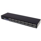 StarTech.com 16-port KVM Module for Rack-mount LCD Consoles with additional PS/2 and VGA Console - 16 x 1 - 16 x HD-15 - 1U - Rack-mountable