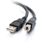 C2G USB 2.0 Cable - Type A Male USB - Type B Male USB - 3m - Black