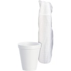 Dart Insulated Foam Cups - 8 fl oz - 25 / Pack - White - Foam - Soft Drink, Hot Drink, Cold Drink