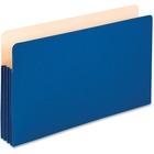 Pendaflex Legal Recycled Expanding File - 3 1/2" Folder Capacity - 8 1/2" x 14" - 3 1/2" Expansion - Manila - Blue - 10% Recycled - 1 Each