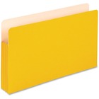 Pendaflex Colored Expanding File Pockets - Legal - 8 1/2" x 14" Sheet Size - 3 1/2" Expansion - Manila - Yellow - 127 g - Recycled - 1 Each