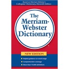 Merriam-Webster Paperback Dictionary Printed Book - English