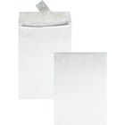 SurvivorÂ® 10 x 13 x 1-1/2 DuPont Tyvek Expansion Mailers with Self-Seal Envelopes - Expansion - 10" Width x 13" Length - 1 1/2" Gusset - 14 lb - Self-sealing - Tyvek - 100 / Carton - White