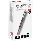 uniball™ Vision Rollerball Pens - Micro Pen Point - 0.5 mm Pen Point Size - Red - 1 Each