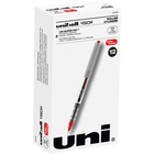 uniball™ Vision Rollerball Pens - Fine Pen Point - 0.7 mm Pen Point Size - Red - 1 Each