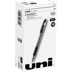 uniball™ Gel Grip Pens - Medium Pen Point - 0.7 mm Pen Point Size - Black Gel-based Ink - 1 Each