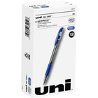 uniball™ Gel Grip Pens - Medium Pen Point - 0.7 mm Pen Point Size - Blue Gel-based Ink - 1 Each