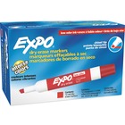 Expo Large Barrel Dry-Erase Markers - Bold Marker Point - Chisel Marker Point Style - Red - 1 Each