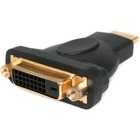 StarTech.com HDMI® to DVI-D Video Cable Adapter - M/F - Connect a DVI-D device to an HDMI-enabled device using a standard HDMI cable - HDMI to dvi - HD to DVI - HDMI to DVI Adapter - HDMI to DVI Converters - dvi-d to HDMI