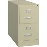 Lorell Fortress Series 26-1/2" Commercial-Grade Vertical File Cabinet