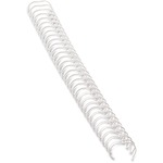 Fellowes Wire Binding Combs, 1/4"" , 35 Sheets, White