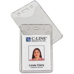 C-Line Vertical Heavy Duty Badge Holder
