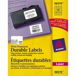 Avery&reg; Durable ID Labels, Permanent Adhesive, 1-1/4" x 1-3/4" , 1,600 Labels (6576)