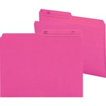 Smead Colored 1/2 Tab Cut Letter Recycled Top Tab File Folder