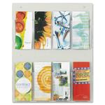 Safco Clear2c 8 Pamphlet Display