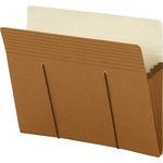 Smead Secure Pocket Straight Tab Cut Letter Recycled Pocket Folder