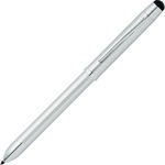 Cross Tech3+ Lustrous Chrome Multifunction Pen with Stylus and 0.5mm lead