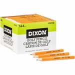 Dixon Pre-sharpened Wood Golf Pencils