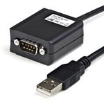 StarTech.com 6ft RS422/485 USB Serial Adapter w/ COM Retention - 1 x DB-9 Male Serial - 1 x Type A Female USB