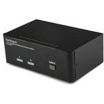 2 Port Dual DisplayPort USB KVM Switch with Audio