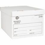 Business Source Lift-off Lid Heavy-Duty Storage Box