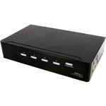 StarTech.com 4 Port DVI Video Splitter with Audio - 1 x DVI-I Dual-Link Video In