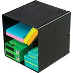 Deflecto Divided Stackable Cube Organizer