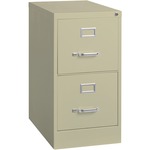Lorell Fortress Series 22" Commercial-Grade Vertical File Cabinet