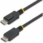 StarTech.com 1m DisplayPort 1.2 Cable with Latches M/M - DisplayPort 4k - DisplayPort for Audio/Video Device