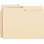 Business Source 1/2 Tab Cut Letter Recycled Top Tab File Folder