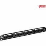 TRENDnet TC-P24C5E 24 Ports Network Patch Panel - 24 x RJ-45 - 24 x RJ-11