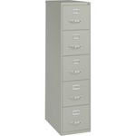 Lorell Fortress Series 26-1/2" Commercial-Grade Vertical File Cabinet