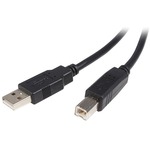 StarTech.com 5m USB 2.0 A to B Cable - M/M - 1 x Type A Male USB - 1 x Type B Male USB - Black