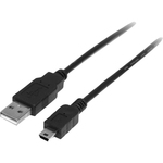 StarTech.com 0.5m Mini USB 2.0 Cable - A to Mini B - M/M - USB for Camera