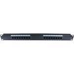 Cables Direct 16 Ports Network Patch Panel - 16 x RJ-11 - 1U High - Rack-mountable