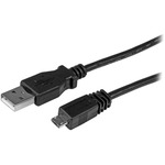 StarTech.com 2m Micro USB Cable - 1x Type A Male USB - 1x Micro Type B Male USB - Nickel-plated Connectors