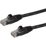 StarTech.com 0.5m Black Snagless Cat6 UTP Patch Cable - ETL Verified - 1 x RJ-45 Male Network - Black