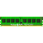 Kingston ValueRAM RAM Module - 8 GB 1 x 8 GB - DDR3 SDRAM - 1600 MHz DDR3-1600/PC3-12800 - 1.50 V - ECC - Registered - CL11 - 240-pin - DIMM