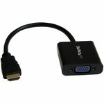 StarTech.com HDMI to VGA Adapter Converter for Desktop PC / Laptop / Ultrabook - 1920x1080 - Black