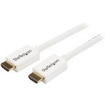 StarTech.com 2m 6 ft White CL3 In-wall High Speed HDMI Cable - HDMI to HDMI
