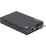 StarTech.com OAM Managed Gigabit Ethernet Fiber Media Converter - Multi Mode LC 550m