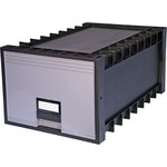 Storex Stackable Poly Legal Archive Drawers