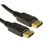 Cables Direct 1 m DisplayPort A/V Cable for Audio/Video Device - First End: 1 x DisplayPort Male Digital Audio/Video - Second End: 1 x DisplayPort Male Digital Audio