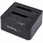 StarTech.com eSATA / USB 3.0 Hard Drive Duplicator Dock - 2 x Total Bay - 2 x 2.5inch/3.5inch Bay - UASP