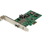 StarTech.com PCI Express Gigabit Ethernet Fiber Network Card w/ Open SFP - PCIe SFP Network Card Adapter NIC - PCI Express x1 - 1 Ports
