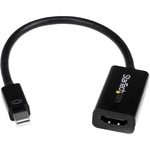 StarTech.com Mini DisplayPort to HDMI 4K Audio / Video Converter - mDP 1.2 to HDMI Active Adapter for UltraBook / Laptop - 4K @ 30 Hz - Black
