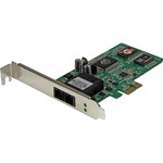 StarTech.com PCI Express PCIe Gigabit Ethernet Multimode SC Fiber Network Card Adapter NIC - 550m - PCI Express x1 - 1 Ports - 1 x SC Ports - Optical Fiber